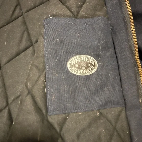 Carhartt navy blue coat 4xl - Picture 6 of 8